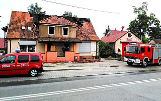 Tragiczny pożar w Gutkowie. Trzy osoby nie żyją